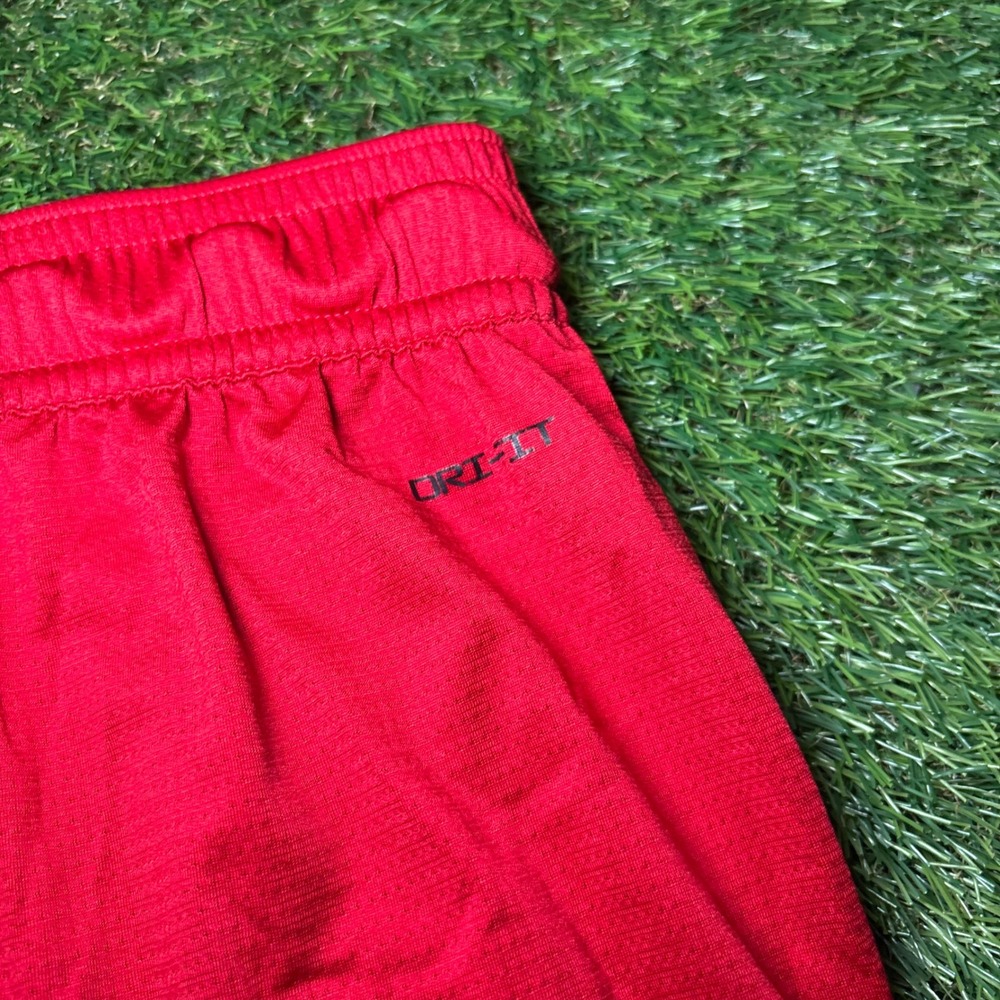 Jordan Mens Dri-FIT Basketball Shorts Red Black DH2040-687 Size M - Picture 10 of 11